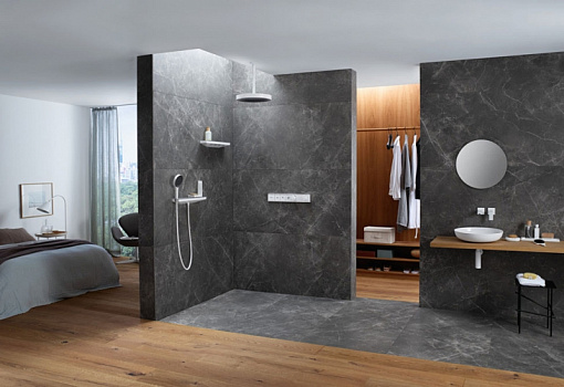 Верхний душ Hansgrohe Rainfinity 26231700 Белый матовый