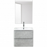 Тумба под раковину BelBagno 70 ALBANO-700-2C-SO-CVG подвесная Cemento Verona Grigio
