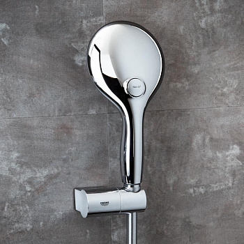 Душевая система Grohe Rainshower System 26250LS0 с термостатом Белая луна