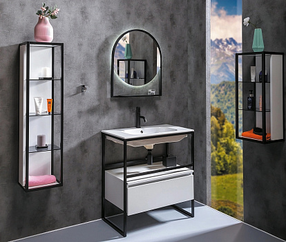 Тумба Boheme Armadi Art Loft 80 894-080-W подвесная Белая