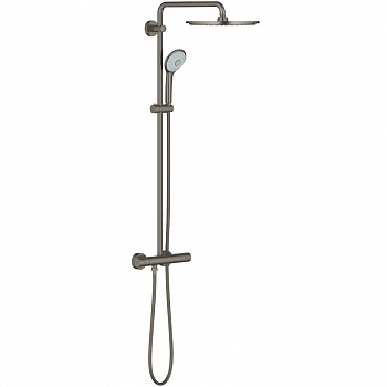 Душевая система Grohe Euphoria 26075AL0 с термостатом Темный графит