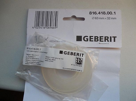 Уплотнительная прокладка Geberit 816.418.00.1 63-32 мм