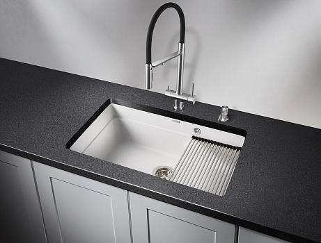 Кухонная мойка GRANULA Kitchen Space (7303U, АРКТИК)