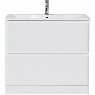 Тумба под раковину BelBagno 80 ALBANO-800-2C-PIA-BL Bianco Lucido