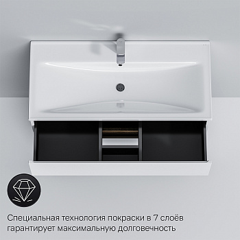 Тумба под раковину AM.PM X-Joy 100 M85AFSX1002WG Белый глянец