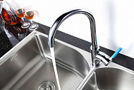 Смеситель для кухни Lemark Aura LM0605C Хром