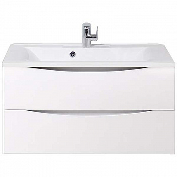 Тумба под раковину BelBagno Marino 90 MARINO-900-2C-SO-BL-P подвесная Bianco Lucido