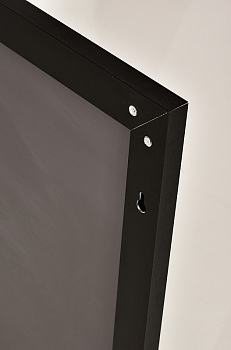 Зеркало Sintesi Armadio 120 SIN-SPEC-ARMADIO-black-120 с подсветкой Черное с сенсорным выключателем