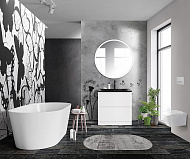 Тумба под раковину BelBagno 80 ALBANO-800-2C-PIA-BL Bianco Lucido