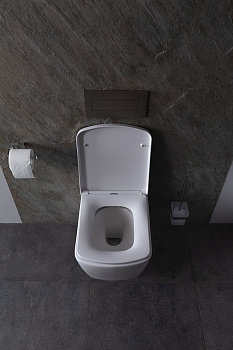 Унитаз Allen Brau Liberty 4.33004.20 подвесной Белый без сиденья