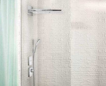 Верхний душ Hansgrohe Rainmaker Select 580 3jet 24001400 Хром Белый