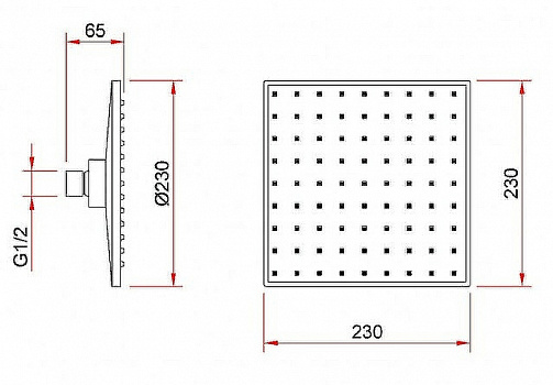 Душевая система Berges Nardis 2S Black 071002 Черная матовая