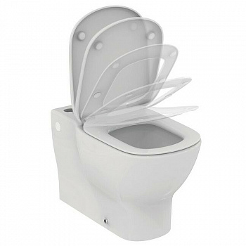 Унитаз компакт Ideal Standard Tesi T008201 без бачка и сиденья