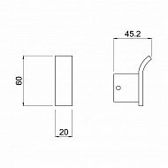 Крючок Allen Brau Infinity 6.21001-31 Черный матовый