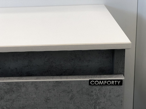 Тумба Comforty Осло 60 00-00000838 подвесная Бетон светлый