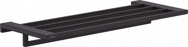 Полка для полотенец AddStoris Hansgrohe 41751670, матовый черный