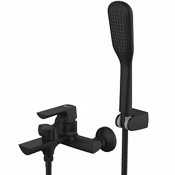 Смеситель для ванны Lemark Ursus LM7214BL Черный