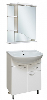 Тумба под раковину Runo Уют 60 00000000501 Белая