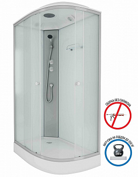 Душевая кабина Niagara Eco NG-4312-08L 120х80 без гидромассажа