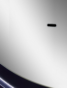 Зеркало Art&Max Napoli AM-Nap-800-DS-F с подсветкой с бесконтактным выключателем Черное матовое