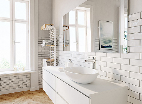 Смеситель для раковины Ferro Algeo Square BAQ2L Хром