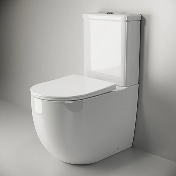 Унитаз компакт Ceramica Nova Mia CN1801 с бачком и сиденьем Микролифт