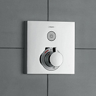 Смеситель для душа Hansgrohe ShowerSelect 15737400 Хром Белый