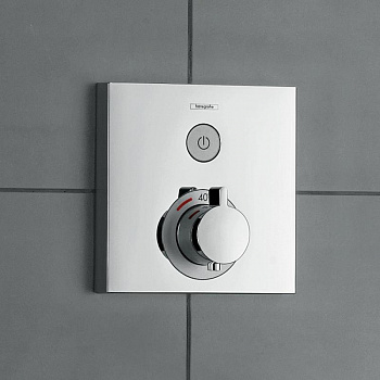 Смеситель для душа Hansgrohe ShowerSelect 15737400 Хром Белый