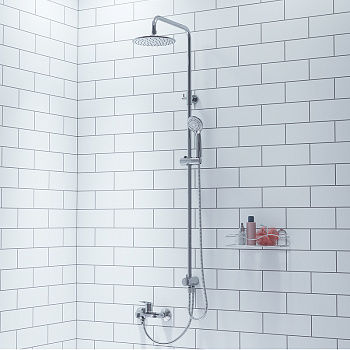 Душевая система Milardo Shower Set 3703F24M76 Хром