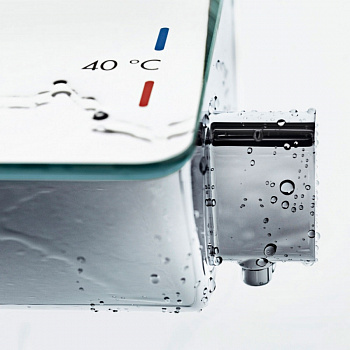 Смеситель для душа Hansgrohe Ecostat Select 13161000 с термостатом Хром