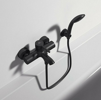 Смеситель для ванны Ideal Standard Ceraline BC199XG Черный шелк