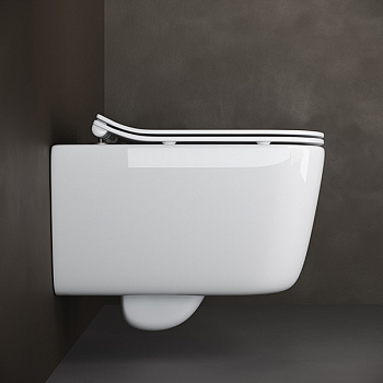 Унитаз Ceramica Nova New Day CN3005 подвесной с сиденьем Микролифт
