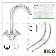 Смеситель для кухни Iddis Copter COPSBJ0i05 Хром