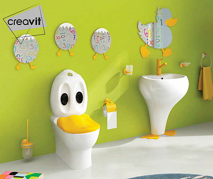 Мыльница Creavit Ducky BR20203Y Желтая