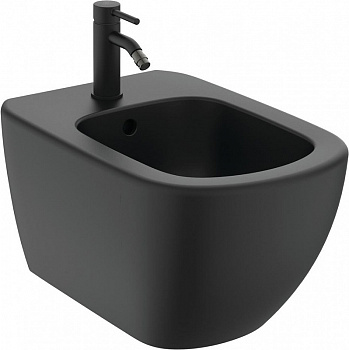 Биде Ideal Standard Tesi T3552V3 подвесное Черный шелк