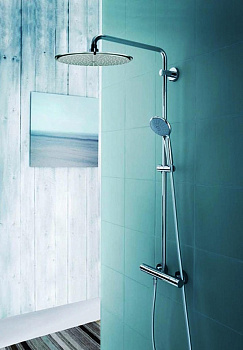 Душевая система Grohe Euphoria System 26075000 с термостатом Хром