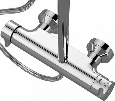 Душевая система Ideal Standard Ideal Rain Eco B1098AA Хром