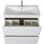 Тумба под раковину BelBagno 80 ALBANO-800-2C-PIA-BL Bianco Lucido