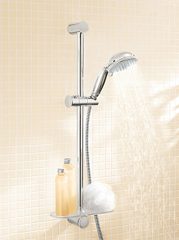 Полочка Grohe Tempesta Classic 27596000 на душевую штангу Хром