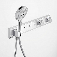 Смеситель для душа Hansgrohe RainSelect 15357000 с термостатом Хром