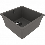 Кухонная мойка Lemark Sinara 400-U 9910065 Серый шелк
