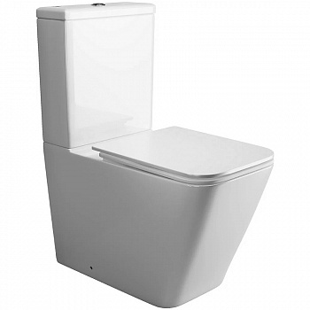 Унитаз компакт Ceramica Nova Cubic CN1803 с бачком и сиденьем Микролифт