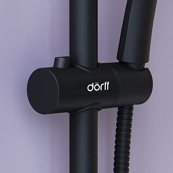 Душевая система Dorff Prime D0740922 Черный