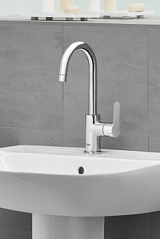 Смеситель для раковины Grohe BauEdge 23760000 Хром