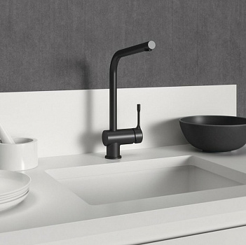 Смеситель для кухни Ideal Standard Ceraline BC174XG Черный шелк