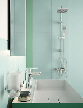 Смеситель для душа Ferro Algeo Square BAQ7 Хром