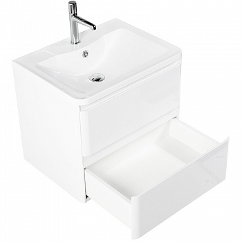 Тумба под раковину BelBagno 70 ALBANO-700-2C-SO-BL подвесная Bianco Lucido