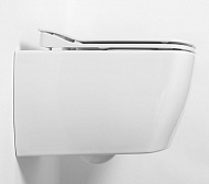 Унитаз биде Creavit Elegant EG321-00CB00E-0000 подвесной Белый без сиденья