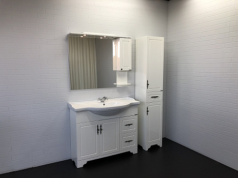 Тумба с раковиной Comforty Севилья 100 00003132627 Слоновая кость