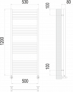 Полотенцесушитель Тоскана П19 500х1200Terminus